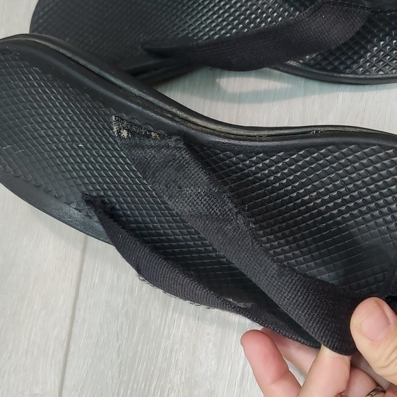 Chaco Womens Thong Outdoor Hiking Slide Flats sandals shoes sz 10 - Picture 4 of 12